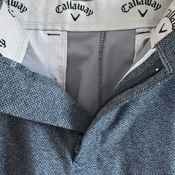 Callaway Core Mens Performance Golf Shorts with Pockets Blue Size 34 - Picture 9 of 12